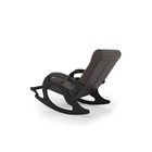 Кресло-качалка «Тироль», 1320 × 640 × 900 мм, экокожа, цвет венге - Фото 4