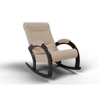Кресло-качалка «Венето», 1112 × 630 × 880 мм, ткань, цвет песок