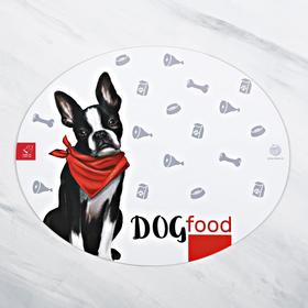 Коврик под миску Dog Food 35х28 см 4491963