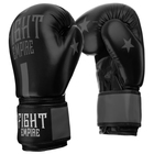 Перчатки боксёрские соревновательные FIGHT EMPIRE, 12 унций, цвет чёрный/серый - Фото 1