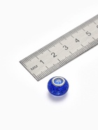 Шарм бусина «Сахарный кварц», для творчества, синие в серебре - Фото 2