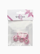 Шарм бусина «Сахарный кварц», для творчества, розовые в серебре - Фото 5