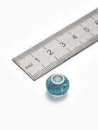 Шарм бусина «Сахарный кварц», для творчества, зелёные в серебре - Фото 4