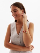 Браслет с шармами «Марджери» звезда, красный в золоте, d=6.5 см - Фото 8