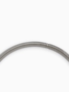 Браслет с шармами «Марджери» сердце, жемчуг, белый в серебре, d=6.5 см - Фото 3