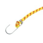 Резинка для крепления багажа TORSO, 60 см, d=10 мм, металлические крючки, МИКС - Фото 6