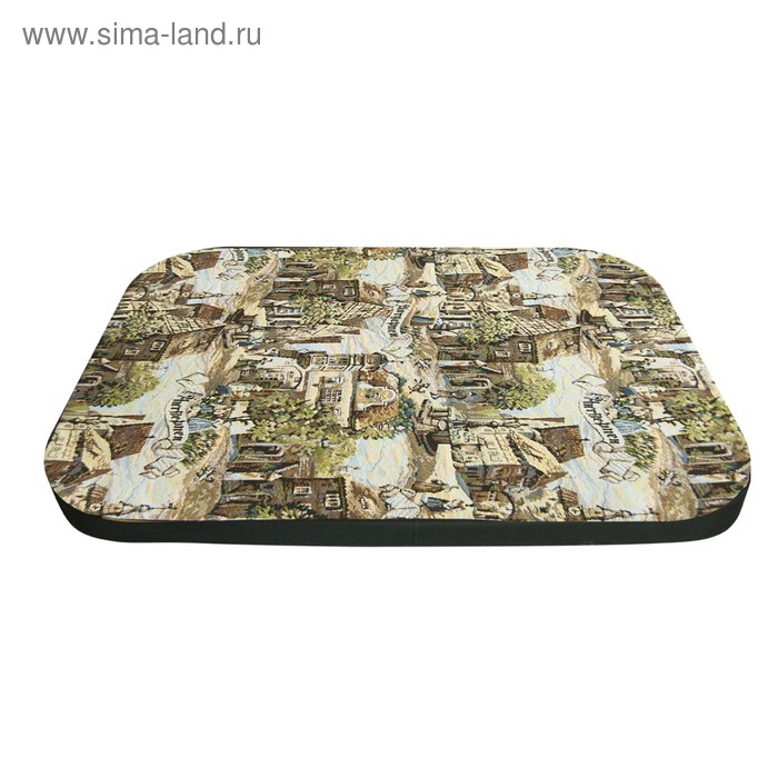 Матрац для собак Зооник, гобелен, 80 х 55 х 4 см, расцветка Антверпен - Фото 1