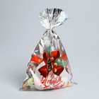 Пакет подарочный пластиковый «Веселого праздника», 20 х 30 см - Фото 2