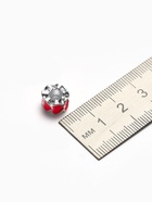 Разделители для бусин «Хоровод сердец», цвет розовый в серебре - Фото 3