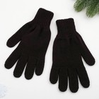 Перчатки женские, цвет чёрный, размер 18 - Фото 1