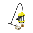 Пылесос Karcher WD 3 Premium Jubilee, 1000/200 Вт, 17 л, шланг 2 м - Фото 1