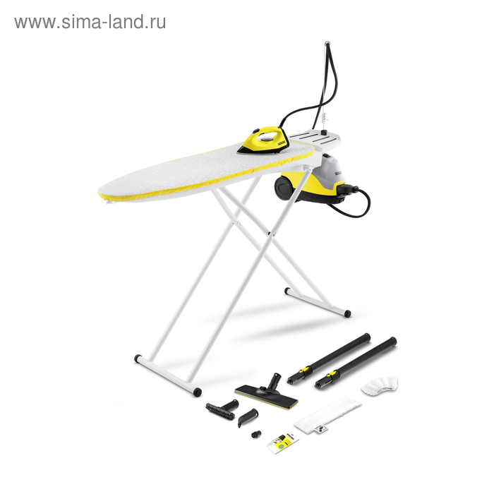 Гладильная система Karcher SI 4 EasyFix Iron Kit, паровая, 2000 Вт, 100 м2, нагрев 4 мин - Фото 1