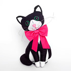 Набор для изготовления игрушки из фетра с использованием ткани "Мурлыка" ПФЗД-1012 - Фото 1