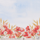 Бумага для скрапбукинга «Маковое поле», 30.5 × 32 см, 180 гм - Фото 3