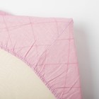 Детское постельное бельё «Спящие зверюшки», цвет розовый, 112х147, 100х150, 40х60см - Фото 3