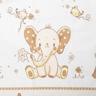 Детское постельное бельё «Жираф и слоненок», цвет бежевый, 112х147, 40х60см - Фото 4