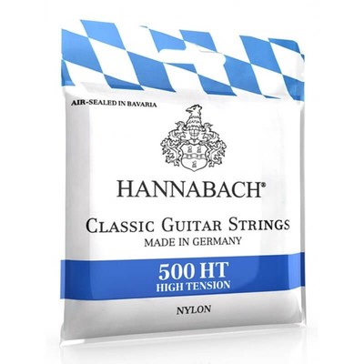 Струны для классической гитары Hannabach 500MT посеребренная медь, среднее натяжение