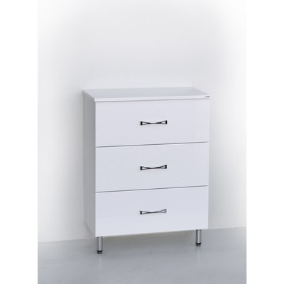 Комод для ванной комнаты, 306×600×800 мм, цвет белый