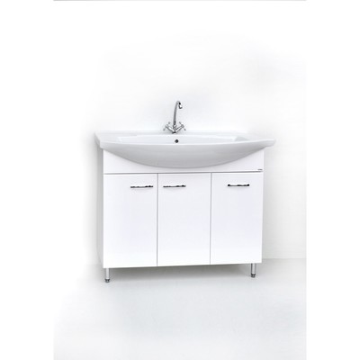 Тумба Элеганс 100 с раковиной Эльбрус