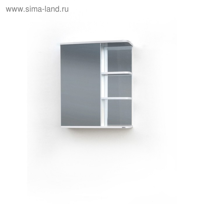 Зеркало – шкаф для ванной комнаты «Версаль Люкс 60», правый, 600×150×700 мм, цвет белый - Фото 1