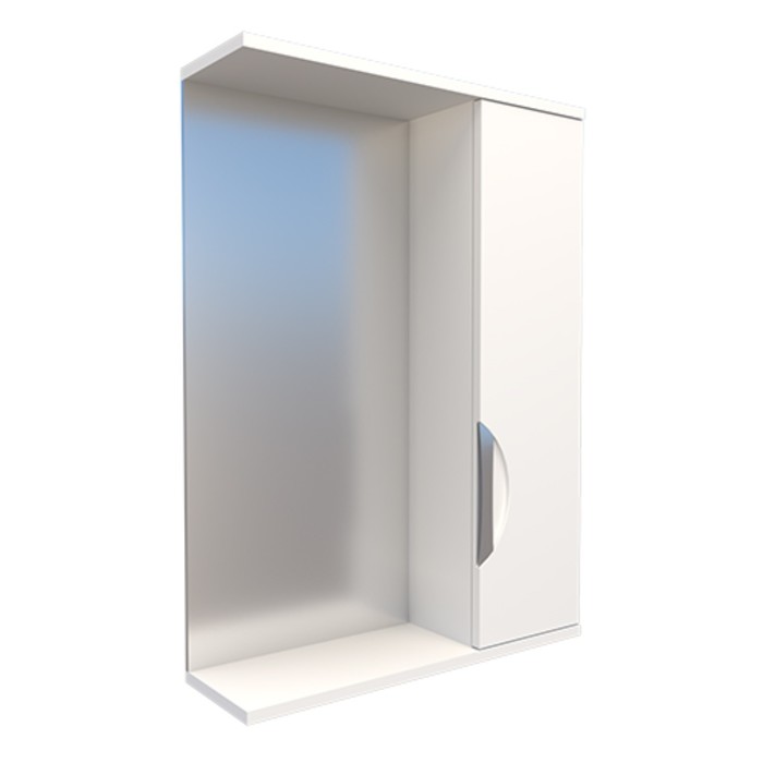 Зеркало - шкаф для ванной комнаты «Модерн 60», правый, 600×150×700 мм, цвет белый