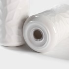 Набор фарфоровый для специй на бамбуковой подставке BellaTenero «Кракле», 2 предмета: солонка, перечница, цвет белый - Фото 5