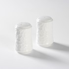 Набор фарфоровый для специй BellaTenero, 4 предмета: солонка, перечница, салфетница, подставка-держатель, белый - Фото 6