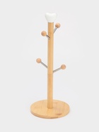 Набор кружек на деревянной подставке BellaTenero, 4 предмета: 400 мл, фарфор, белый - Фото 4