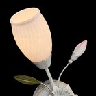 Бра «Верона», 60Вт E14, цвет белый, золото - Фото 3