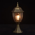Светильник «Фабур», 95Вт E27, цвет чёрный, золото, IP44 - Фото 2