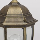 Светильник «Фабур», 95Вт E27, цвет чёрный, золото, IP44 - Фото 3