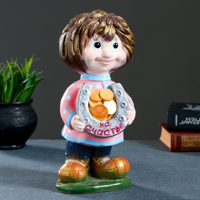 Копилка для денег «Домовёнок», гипс, 28×13×11 см