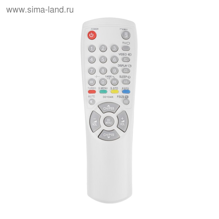 Пульт дистанционного управления LuazON, для телевизоров Samsung, 29 кнопок, серый - Фото 1