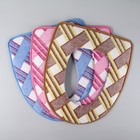 Чехол на сиденье для унитаза на липучках Доляна «Универсал», 35×43 см, цвет МИКС - Фото 3