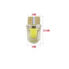 Автолампа светодиодная Cartage T10 W5W, 12 В, 2 COB, 1 Вт, свет белый - Фото 3