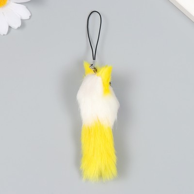 Пушистик на подвеске "Лисёнок" МИКС