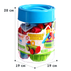 Конструктор игольчатый MINI BRISTLES, 110 деталей - Фото 4