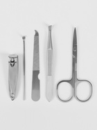 Набор маникюрный, 5 предметов, в чехле, чёрный - Фото 4