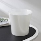 Кашпо для цветов со вставкой «Арте», 1.2 л, цвет жемчуг-прозрачный - Фото 2