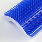 Массажёр - чесалка на угол, размер S, 13.5×9×5 см, с кошачьей мятой, синий - Фото 11