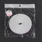 Резинка тканая, мягкая, 40 мм, 4.5±1 м, чёрная, белая - Фото 4