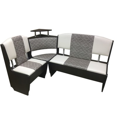 Кухонный уголок София стандарт, 1500х1000х880, Румба-Эко/Венге