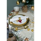Скатерть новогодняя «Этель» Winter holidays d=150 см ±3 см с ГМВО, 100% хлопок, саржа 190 г/м² - Фото 5