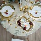 Скатерть новогодняя «Этель» Winter holidays d=150 см ±3 см с ГМВО, 100% хлопок, саржа 190 г/м² - Фото 6