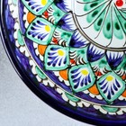 Коса Риштанская Керамика "Цветы" 15 см, малая, синяя - фото 4284620