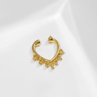 Пирсинг в нос (фейк для септума) «Кольцо» капля, набор 12 шт., L=15 мм, цвет золото - фото 17576804