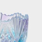 Сахарница стеклянная Доляна «Сумерки», 250 мл, 10×12,5 см, с крышкой - Фото 4