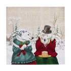Кухонный набор новогодний «Этель» Winter holidays: скатерть 220×150 см ±3 см с ГМВО, салфетка 40×40 см-12 шт., 100% хлопок - Фото 11