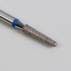 Фреза алмазная для маникюра «Конус скруглённый», средняя зернистость, 2,3 × 10 мм - Фото 1