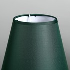Лампа настольная "Зеленый мрамор" Е14 1х40Вт зеленый 15х15х27 см - Фото 3